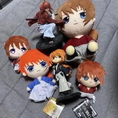 るろうに剣心 フィギュア ぬいぐるみ セット