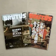 【ブルータスBRUTUS】西洋美術特集の2冊