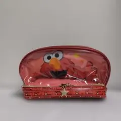 セサミストリート エルモ バニティポーチ