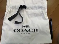 COACH ギフト袋 ホワイト