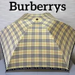 【未使用品】バーバリー 折りたたみ傘 チェック柄