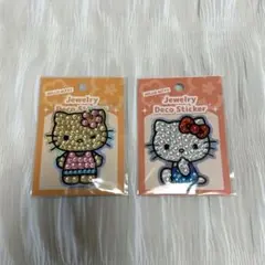 ハローキティ ジュエリーデコステッカー