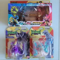 ゴジバースト ゴジラ 3種4体セット 新品未開封のサムネイル