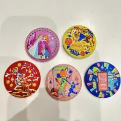 ディズニー　刺繍缶バッジ