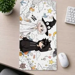 キャラクターイラストプレイマット、デスクマット、マウスパッド マウスパッド デスクマット 美少女 カワイイ アニメ SBD-zxy2875