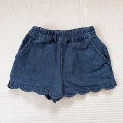 branshes デニムハーフパンツ 80