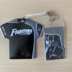 ファイターズ　カードホルダー　ユニホーム型キーホルダー
