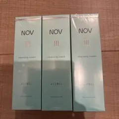 NOV III ウォッシングクリーム1本 、スカルプローション3本& 化粧水