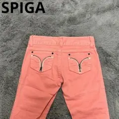 SPIGA ローライズ ピンク スキニー ストレッチ 64 Y2K 平成 ギャルのサムネイル