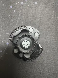 フィジェットトイ EDC ハンドスピナー 　ブラック シルバー