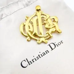 3202 保存箱付き✨Dior ブローチ CD ロゴ 希少 刻印 - メルカリ