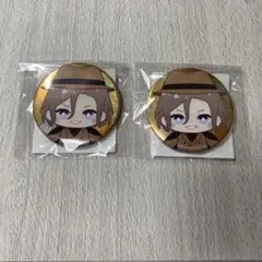 A3! セガラッキーくじ　キラキラ缶バッジ　摂津万里　2個