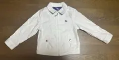 バーバリー　アウター　ジャケット　100センチ　白
