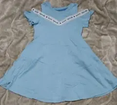 kate spade 水色 半袖ワンピース