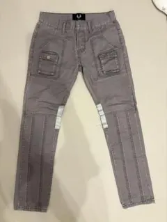 グレー ストレートレッグパンツ 30サイズ