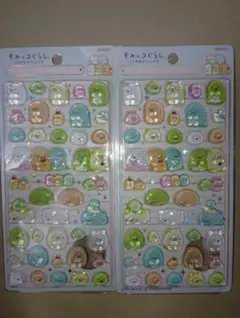 新品　すみっコぐらし　シール 　2シート　セット　ボンボンドロップ