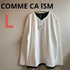 未使用　COMME CA ISM コムサイズム　長袖　Tシャツ　カットソー　秋冬