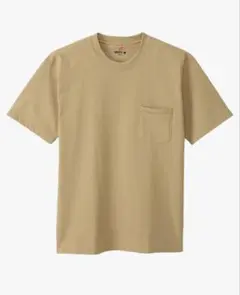 Hanes ビーフィーポケットTシャツ S サンドベージュ