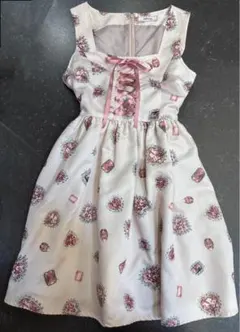 Ank Rouge ジャンパースカート ピンク