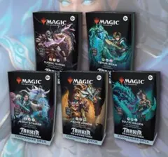 ぽ*ぽ様 タルキール　統率者デッキ 5種セット　日本語 MTG】タルキール：龍嵐録の統率者デッキ5種類まとめ！氏族と精霊