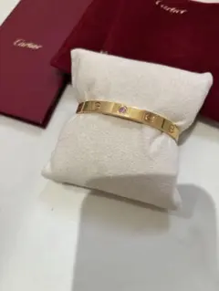 s*e様 Cartier カルティエ ラブブレス ピンクゴールド サイズ16 銀 s*e様 Cartier カルティエ ラブブレス ピンクゴールド サイズ16 銀