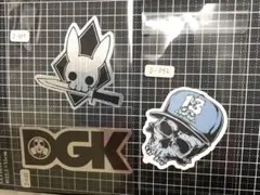 DGK & Blind スケートボード ステッカーセット