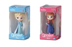 Qposket ミニチュアコレクション2 アナ エルサ セット