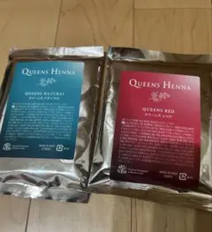 Queens Henna クイーンズレッド ナチュラル 2袋セット - メルカリ