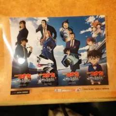 新品 非売品 名探偵コナン ハイウェイの堕天使 クリアしおりシート