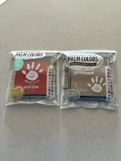 PALM COLORS 手形スタンプパッド こいあか ローズ 2個セットのサムネイル