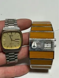 NIXON THE MOD ニクソン 腕時計 イエロー 稼働品 個性派モデル - メルカリ