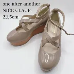 oneafteranother NICECLAUP 厚底 パンプス 22.5cmのサムネイル