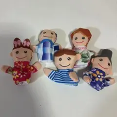ハンドメイド 布製人形 3体セット - メルカリ