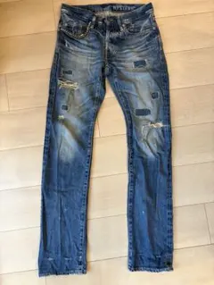 キムタク着用モデル ヒステリックグラマー HRLR加工 デニム ジーンズ
