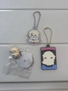 ちいかわ ラッコ 3点セット 食玩(チョコサプ、キャラパキ) キーホルダー