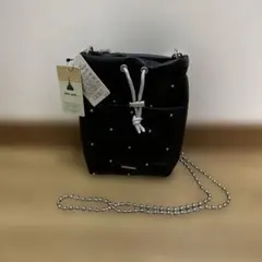 ニコアンド巾着ショルダーバッグ