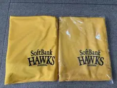 ソフトバンクホークス　ポンチョ　2枚
