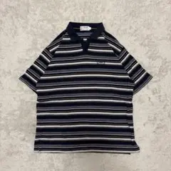 90s CHAPS RALPH LAUREN ボーダーポロシャツ CJ52