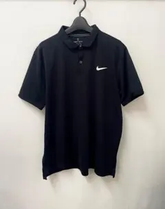 NIKE 黒 ポロシャツ ナイキ ブラックPOLOのサムネイル