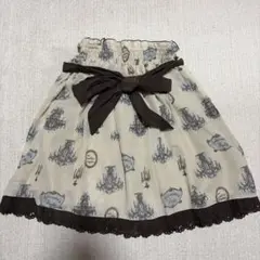 アンアナザーアンジェラス スカート リボン