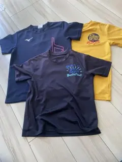 バスケtシャツ140.150 ３枚セット➕ロンT１枚追加の計４枚セット