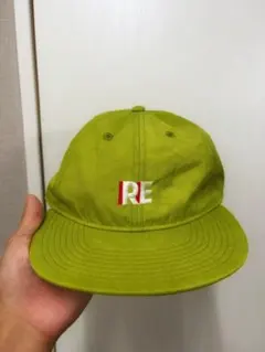 irie レゲエ　刺繍 ロゴ キャップ ライムグリーン