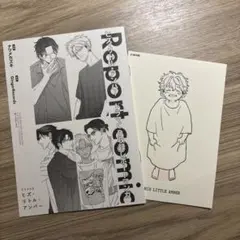 ナツメカズキ ヒズ・リトル・アンバー アフレコレポ 小冊子 ポストカードつき