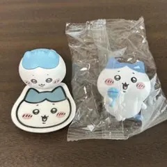 ハチワレ ハイハイフィギュア ミニお皿 ライトクリップ 3点セット ちいかわ