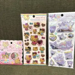 【正規品】キティキラキララインストーンシール 日焼け おはじき キラキラカプセル