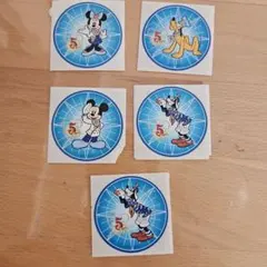 ディズニー 5周年記念シール 5枚セット