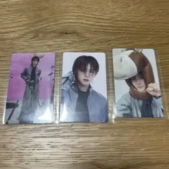 INI POPUP 佐野雄大トレカ　123 124 125 コンプセット