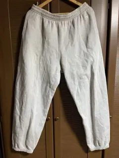 【Champion】グレー ボアスウェットパンツ