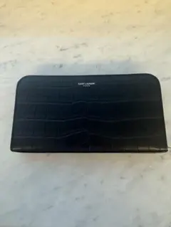 SAINT LAURENT サンローラン 長財布 クロコ 美品