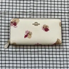 新品・未使用』COACH 長財布 シグネチャー花柄 C8695 C101 - メルカリ
